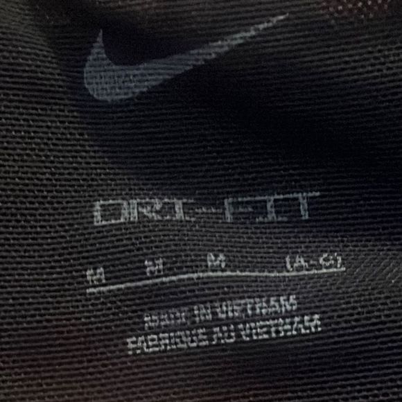 NIKE Dri-Fit Racer Back Black Sports Bra Women’s Medium - Picture 6 of 6